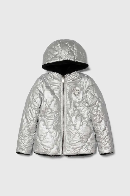 серебрянный Детская двусторонняя куртка Guess Для девочек