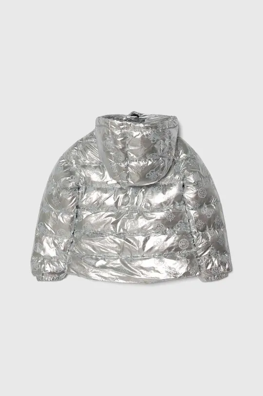 Otroška jakna Guess srebrna