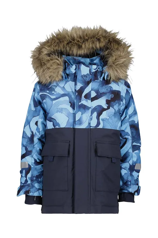 Detská zimná bunda Didriksons POLARBJÖRN PR PAR modrá