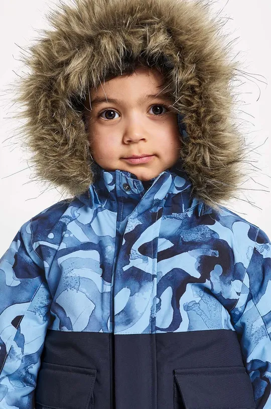 niebieski Didriksons kurtka zimowa dziecięca POLARBJÖRN PR PAR
