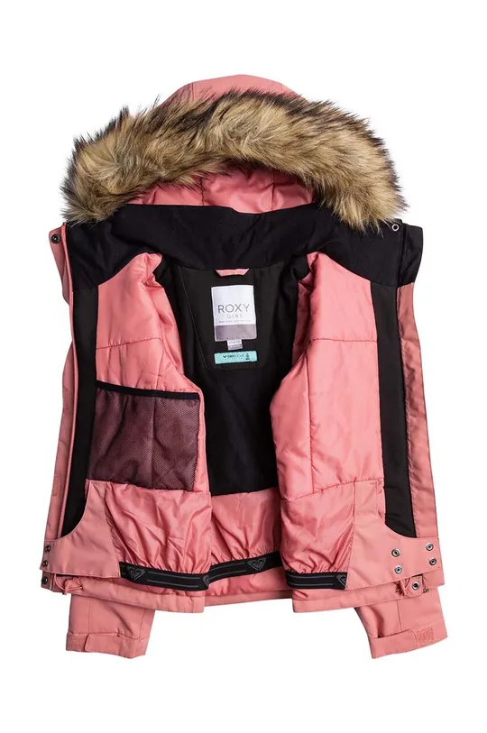 Παιδικό μπουφάν για σκι Roxy MEADE GIRL JK SNJT πορτοκαλί