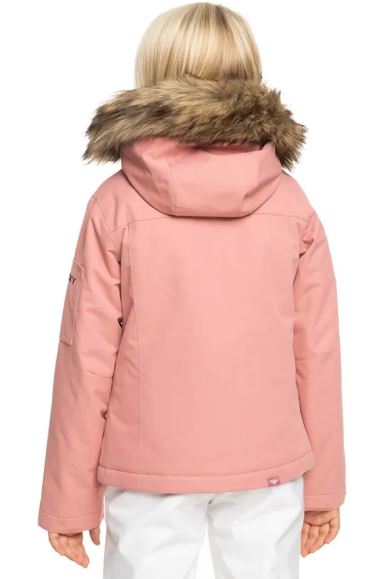 πορτοκαλί Παιδικό μπουφάν για σκι Roxy MEADE GIRL JK SNJT