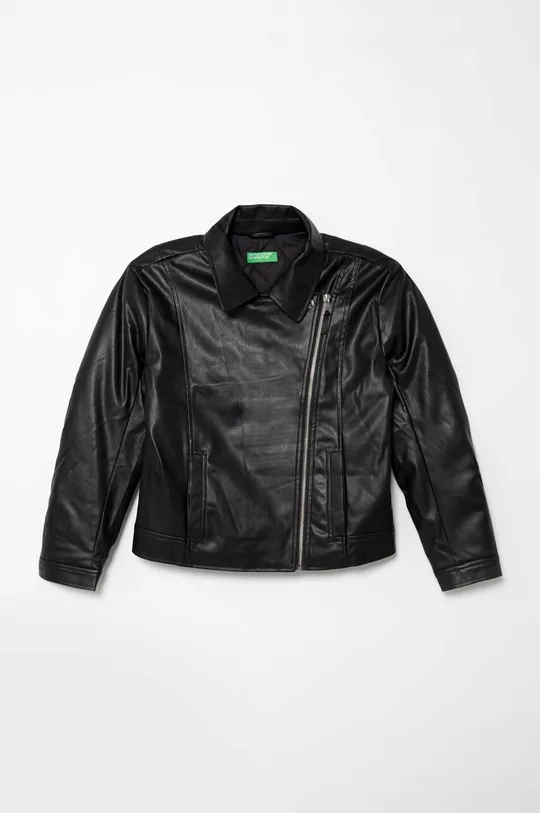 črna Otroška jakna United Colors of Benetton Dekliški
