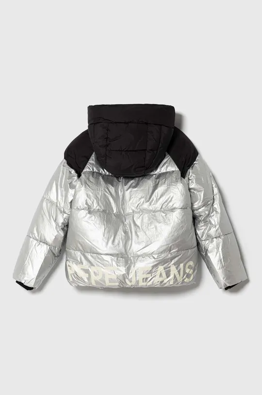 Otroška jakna Pepe Jeans srebrna