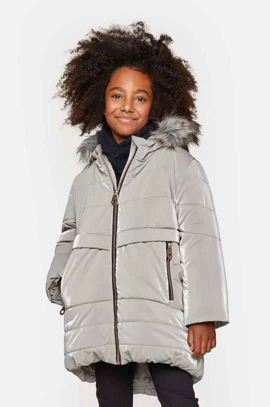 серый Детская куртка Coccodrillo Для девочек