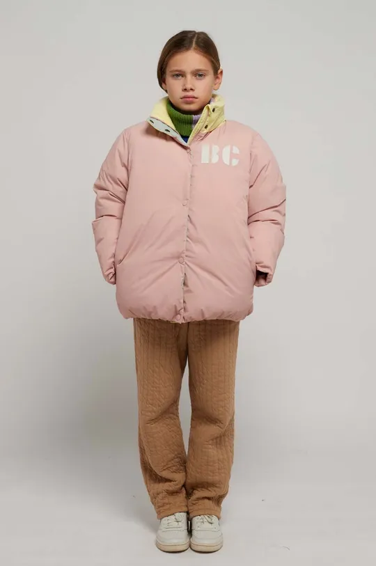 ružová Detská bunda Bobo Choses Dievčenský