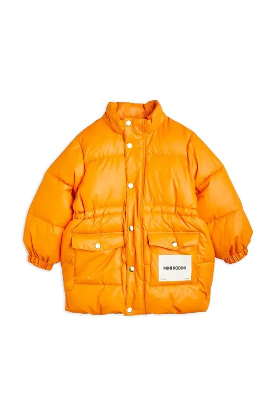 Detská bunda Mini Rodini oranžová