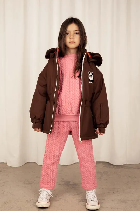 коричневий Дитяча куртка Mini Rodini Дитячий