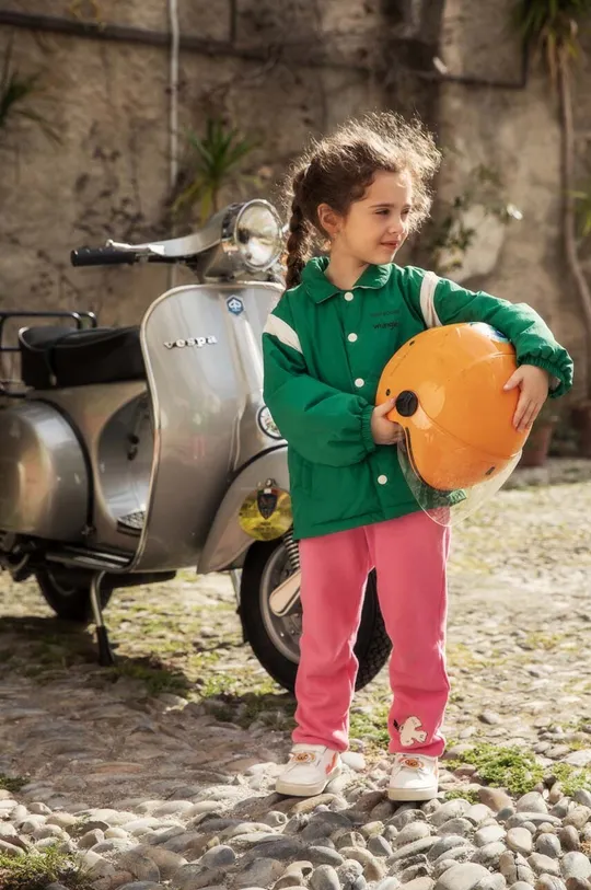 зелений Дитяча куртка Mini Rodini Mini Rodini x Wrangler Дитячий