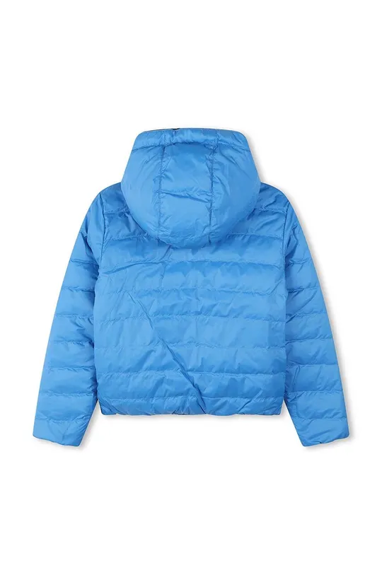 темно-синій Дитяча двостороння куртка BOSS