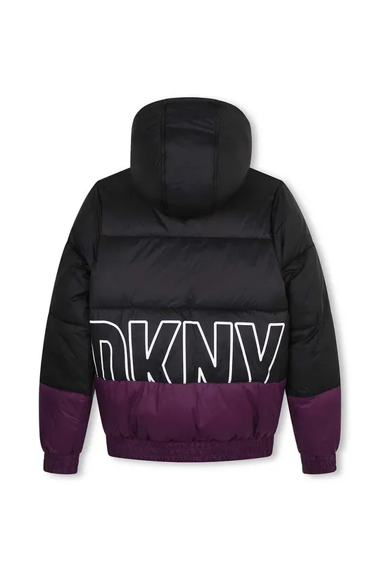 фіолетовий Дитяча двостороння куртка Dkny