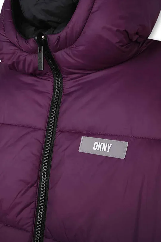 Αναστρέψιμο παιδικό μπουφάν DKNY Ένθετο: 100% Πολυεστέρας Υλικό 1: 100% Πολυαμίδη Υλικό 2: 100% Πολυαμίδη