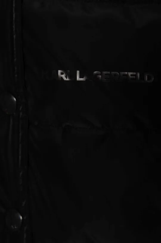 Dječja jakna Karl Lagerfeld Temeljni materijal: 100% Poliester s poliuretanskim premazom Postava: 100% Poliester Ispuna: 100% Poliester