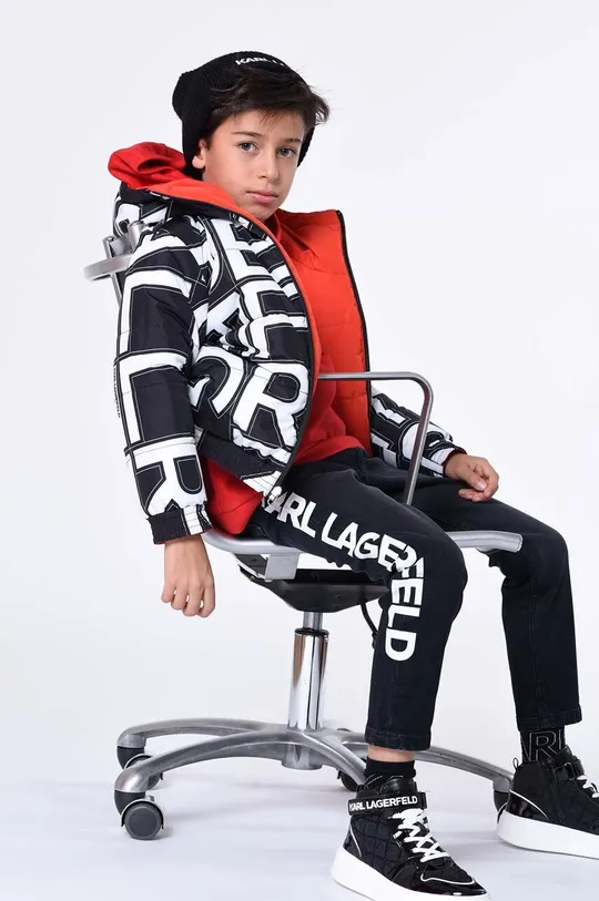 Otroška dvostranska jakna Karl Lagerfeld