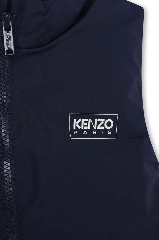 Detská páperová vesta Kenzo Kids Základná látka: 100 % Polyester Podšívka: 100 % Polyester Výplň: 90 % Kačacie perie, 10 % Kačacie páperie