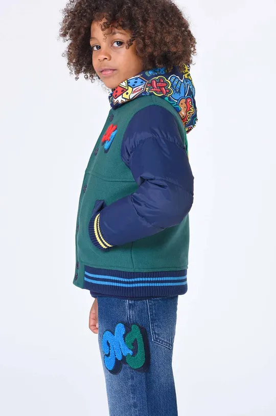 zielony Marc Jacobs kurtka bomber dziecięca Dziecięcy