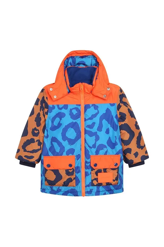 Otroška smučarska jakna Marc Jacobs modra