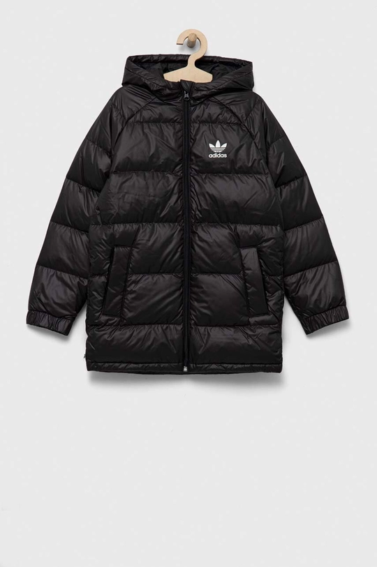 fekete adidas Originals gyerek sportdzseki DOWN JACKET ELO Gyerek