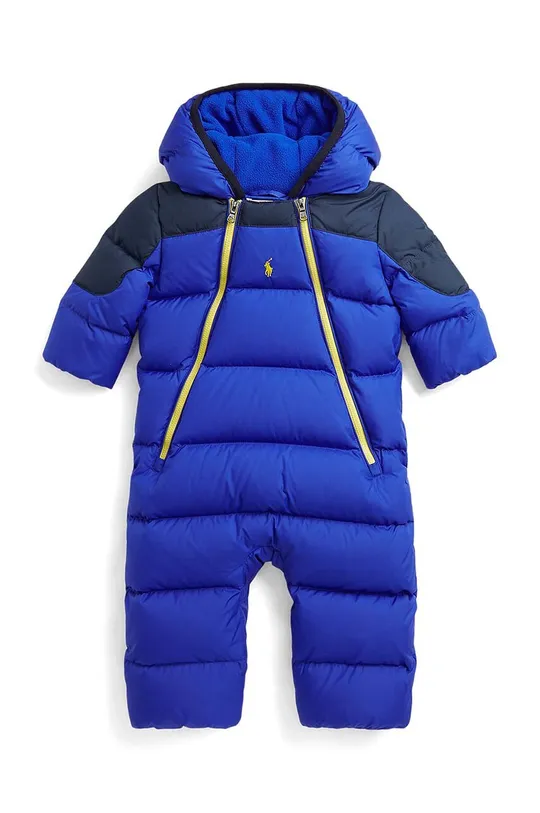 Дитячий зимовий комбінезон Polo Ralph Lauren темно-синій