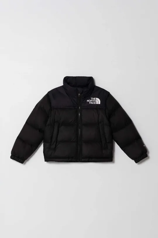 czarny The North Face kurtka puchowa dziecięca 1996 RETRO NUPTSE JACKET Dziecięcy