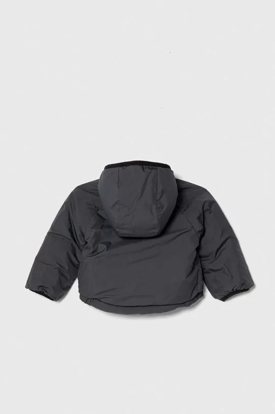 fekete The North Face kétoldalas baba kabát REVERSIBLE PERRITO HOODED JACKET