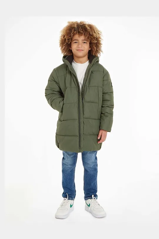 зелёный Детская куртка Calvin Klein Jeans Детский