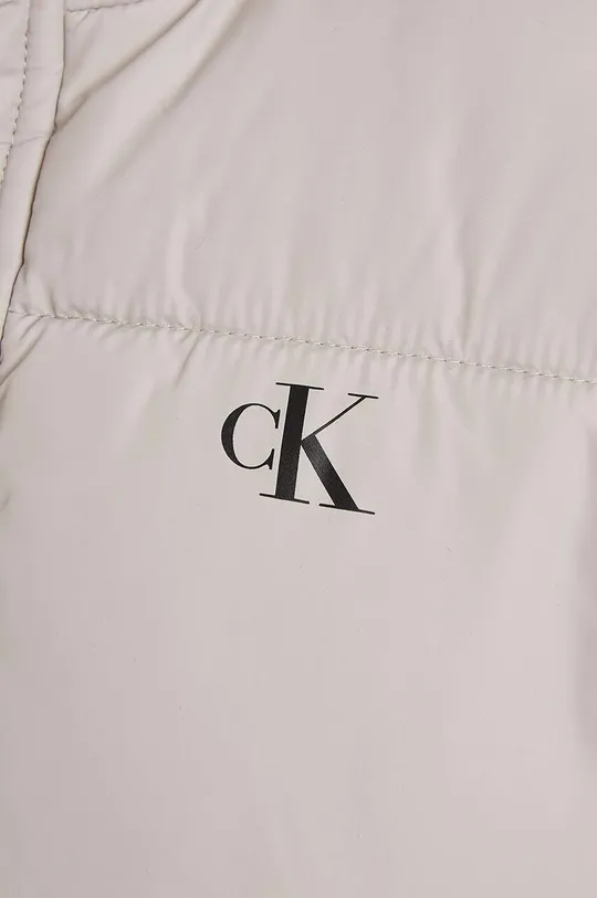siva Dječja dvostrana jakna Calvin Klein Jeans