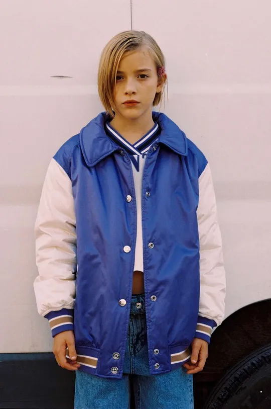 vijolična Otroška jakna Sisley Otroški