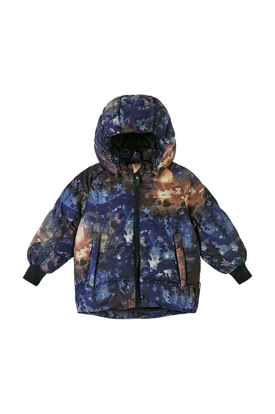 Детская зимняя куртка Reima Moomin Lykta Основной материал: 100% Полиэстер с полиуретановым покрытием Подкладка: 100% Полиэстер Наполнитель: 100% Переработанный полиэстер