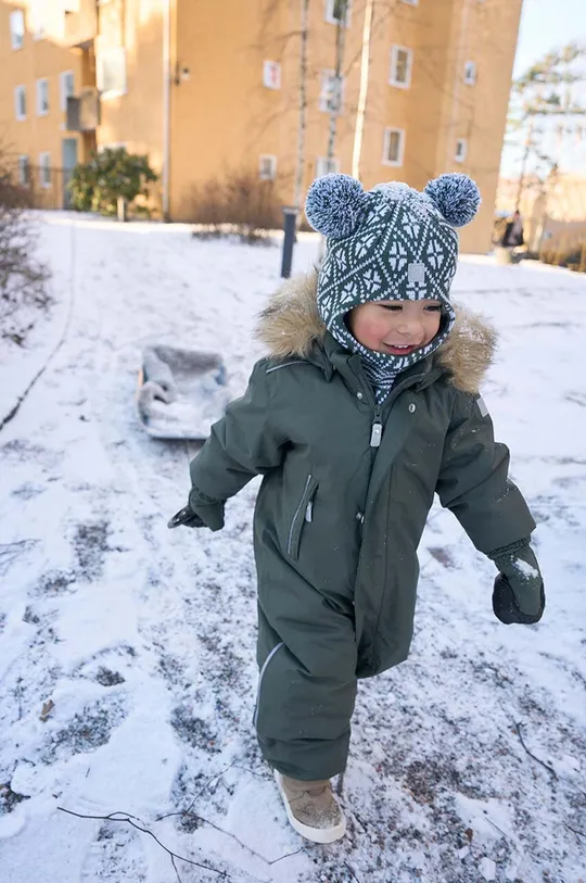 зелений Дитячий зимовий комбінезон Reima Gotland Дитячий