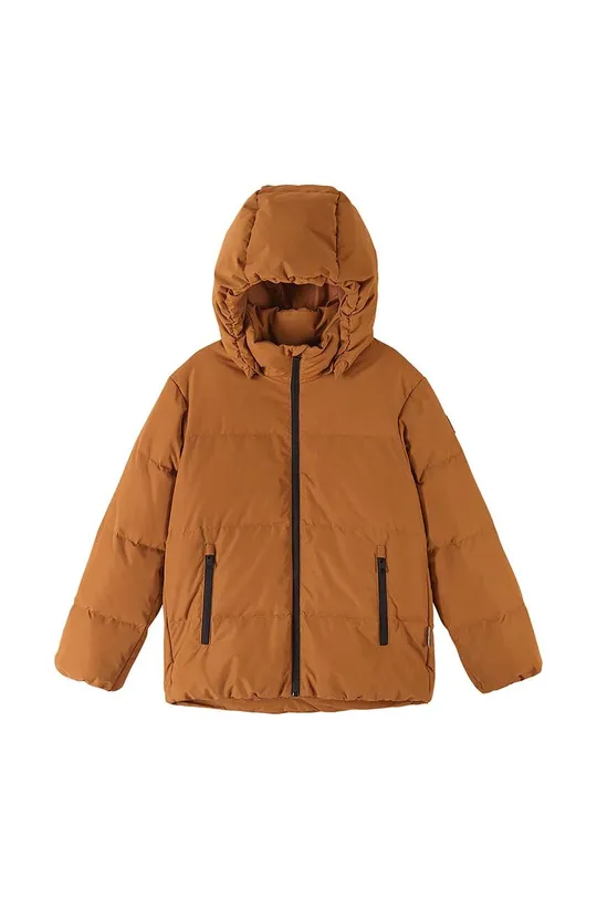 Детская пуховая куртка Reima Paimio Основной материал: 100% Переработанный полиэстер Подкладка: 55% Переработанный полиэстер, 45% Полиэстер