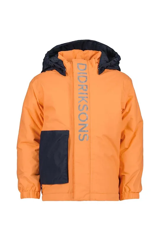 Otroška zimska jakna Didriksons RIO KIDS JKT oranžna