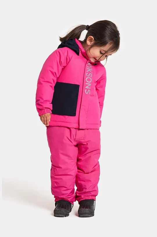 ružová Detská zimná bunda Didriksons RIO KIDS JKT