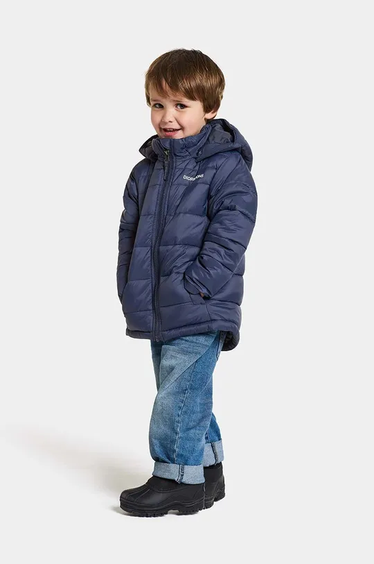 tmavomodrá Detská zimná bunda Didriksons RODI KIDS JACKET