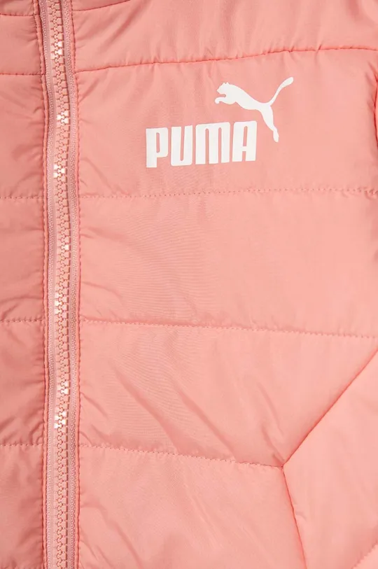 narancssárga Puma gyerek dzseki ESS Hooded Padded Jacket