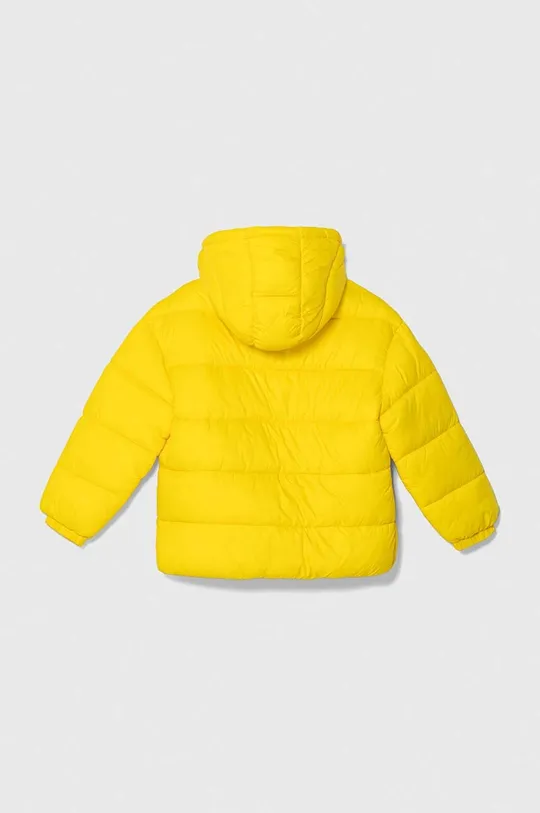 Дитяча куртка United Colors of Benetton жовтий