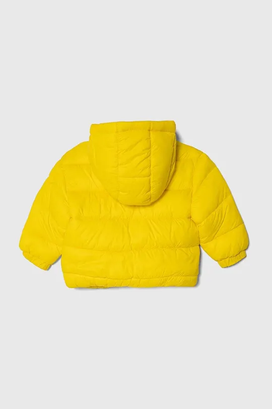 Παιδικό μπουφάν United Colors of Benetton κίτρινο
