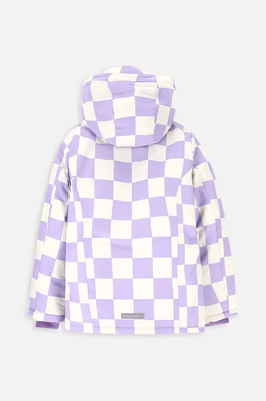 Otroška smučarska jakna Coccodrillo vijolična
