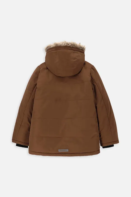 Otroška zimska jakna Coccodrillo rjava