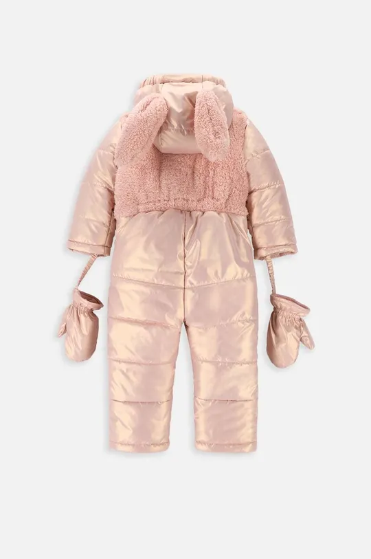 Ολόσωμη φόρμα μωρού Coccodrillo ZC3156206OGN OUTERWEAR GIRL NEWBORN ροζ