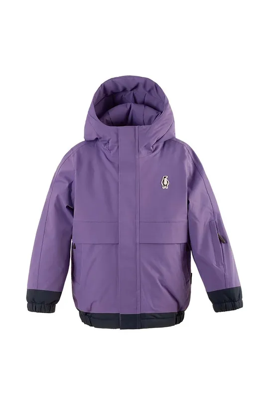 Otroška vodoodporna jakna Gosoaky SMOOTH LION vijolična