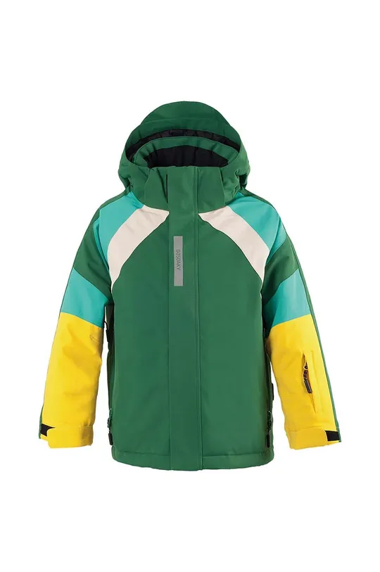 Дитяча гірськолижна куртка Gosoaky FAMOUS DOG зелений