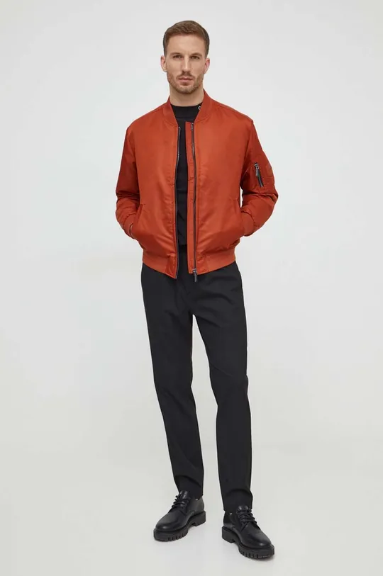 Куртка-бомбер Calvin Klein коричневый