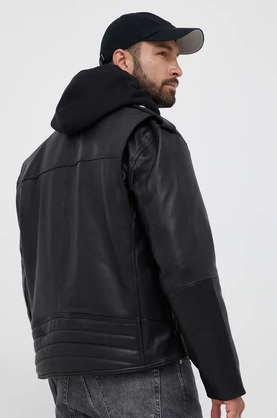 Δερμάτινο jacket Calvin Klein Jeans  Κύριο υλικό: 100% Δέρμα πρόβατου Φόδρα 1: 100% Πολυεστέρας Φόδρα 2: 100% Βαμβάκι