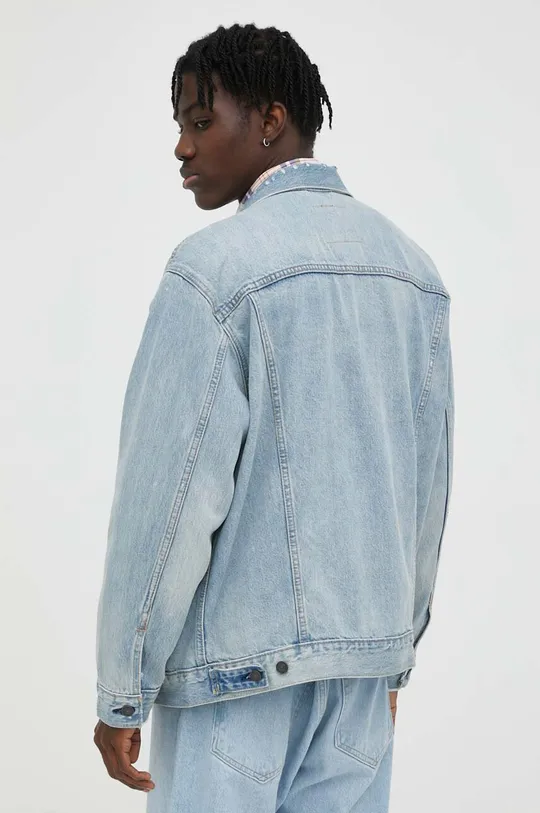 Levi's giacca di jeans in cotone 100% Cotone