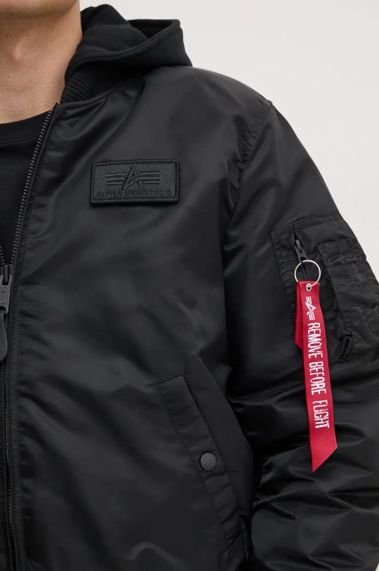 Яке бомбър Alpha Industries MA-1 ZH Back Print 128113.92 черен