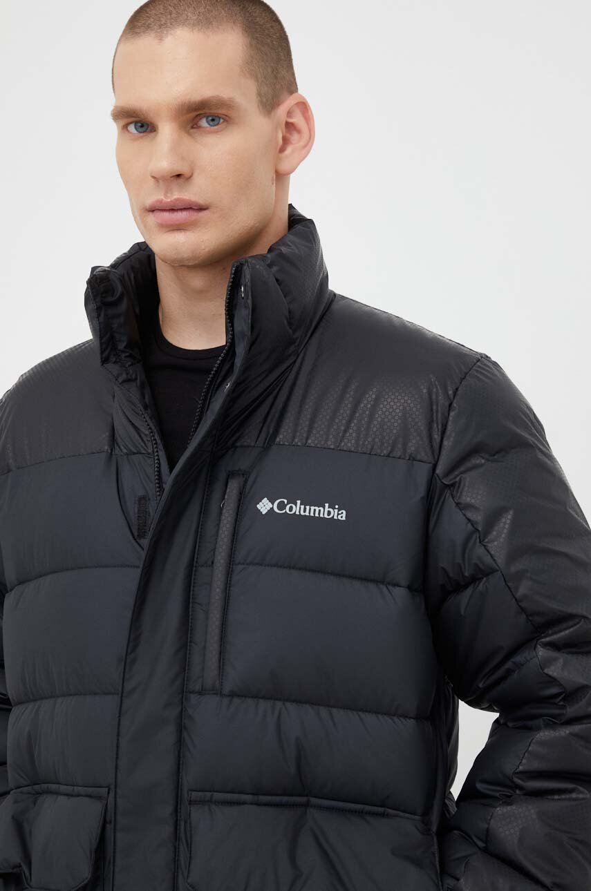 Куртка Columbia мужская цвет чёрный зимняя | ANSWEAR.ua