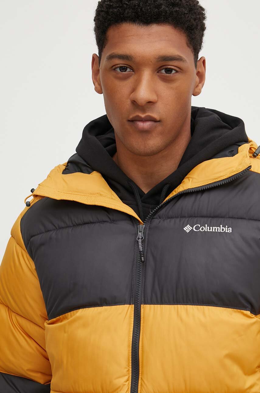 żółty Columbia kurtka M Pike Lake II Hooded Ja