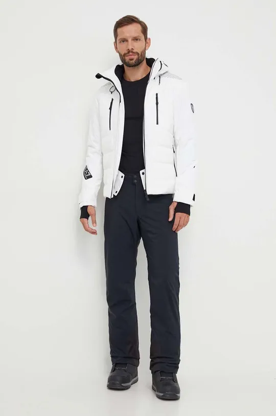 Пуховая лыжная куртка EA7 Emporio Armani белый