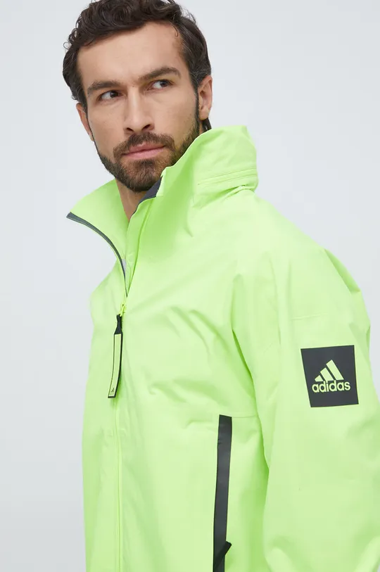 зелёный Куртка adidas